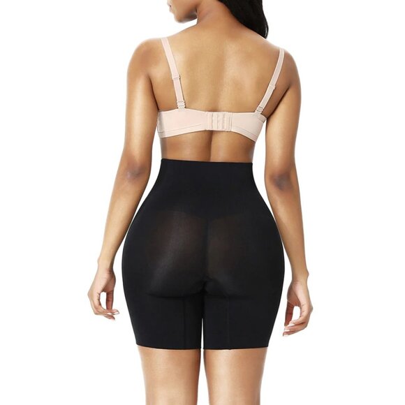 Tummy Control Thigh Slimming Seamless Body Contour High-Waisted Shapewear Shorts - Picture 3 of 9